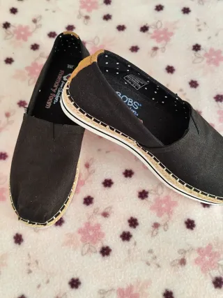 Alpargatas Bobs negras talla 36