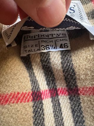 Gabardina Burberry Beige Clásica