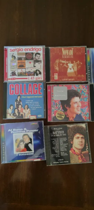 CD Musica Italiana: Sergio Endrigo, Nomadi, Collag