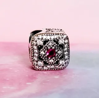 CHARM CIRCONITAS PLATA NUEVO PARA PANDORA