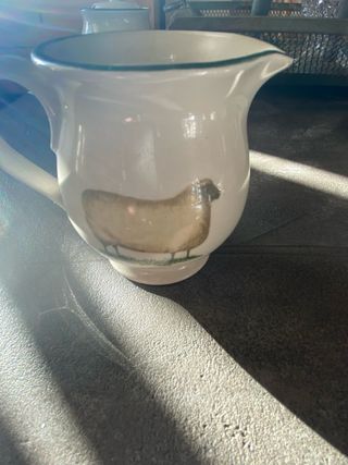 Conjunto de desayuno con animales
