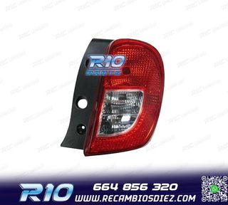 PILOTO DCH PARA NISSAN MICRA 14-17 BLANCO+ROJO