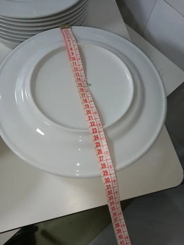 Lote Vajilla Porcelana MECHAS/ Hostelería /Horeca