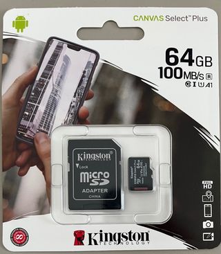 Kingston microSDXC Canvas Select Plus 64GB