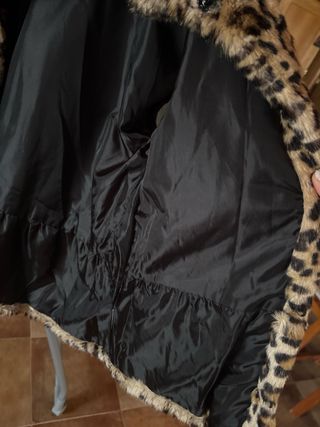 Chaqueta pelo animal print