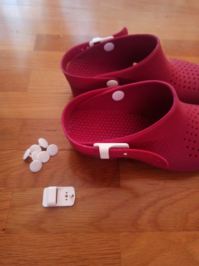 Zuecos Calzuro Talla 35 Rosa