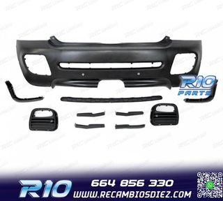 PARAGOLPES TRASERO MINI R56 R57 R58 07-13 LOOK JCW