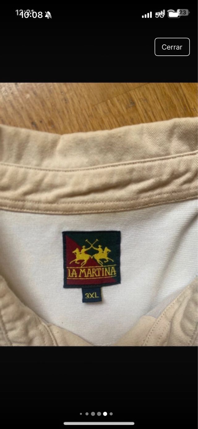 Polo La Martina Beige