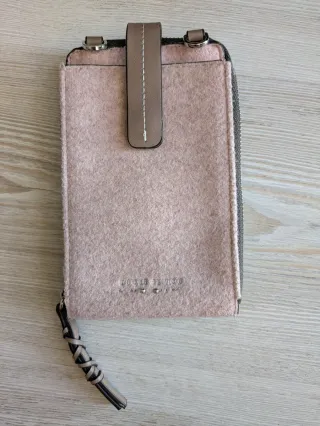 Bolso Cartera Mujer Rosa y Gris