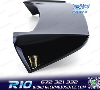 ALERON SPOILER VOLKSWAGEN VW GOLF 6 GTI LOOK OSIR NEGRO BRIL