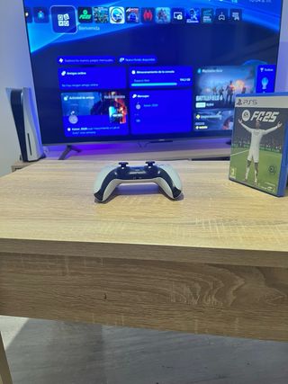 PS5 con Lector + Mando Original + FC25