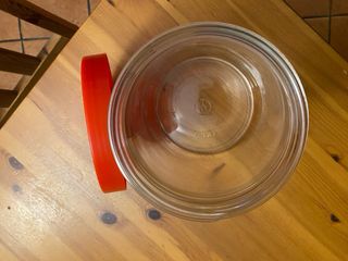 Barattolo Vetro 3500ml Rosso