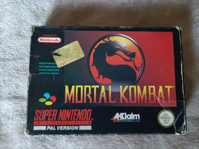 Mortal Kombat SNES PAL Version