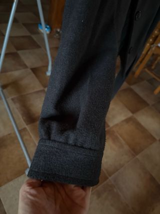 Chaqueta Abrigo Gris VEINTITANTOS Talla S