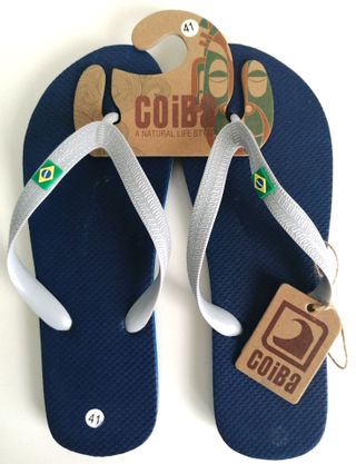 Chancletas COIBA Azul Talla 41
