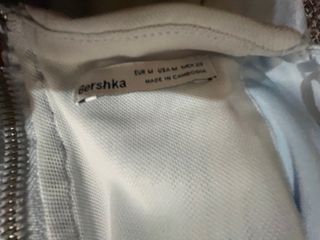 Top Corsé Bershka Celeste Talla M