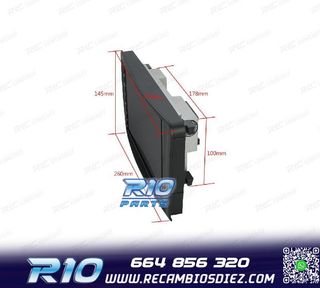 RADIO GPS ANDROID 10 PARA MERCEDES W164 X164 ML 05-12 GL 06-