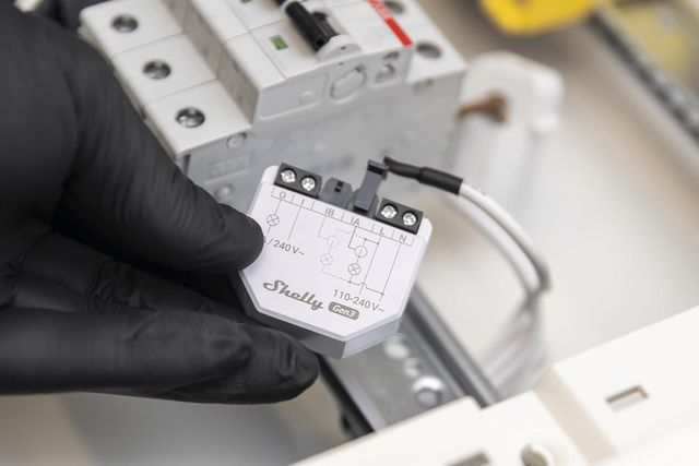 2 x Medidor de Energia Shelly EM Gen3+ Caliper 50A