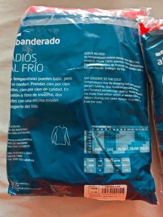 Camiseta Térmica Abanderado Hombre XL Nueva