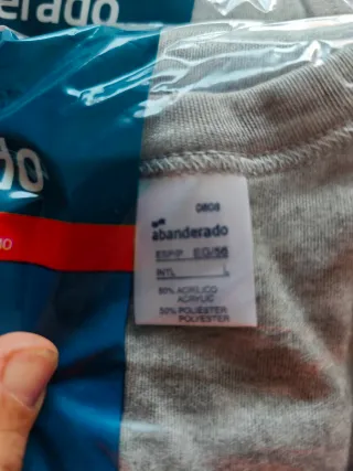 Camiseta Térmica Abanderado Hombre XL Nueva