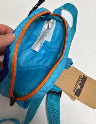 Riñonera Patagonia Azul y Naranja