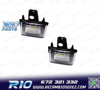 LUCES MATRÍCULA LED PARA CITROEN SAXO 99-02 TIPO 1