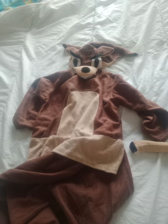 Costume da lupo/coyote per bambini