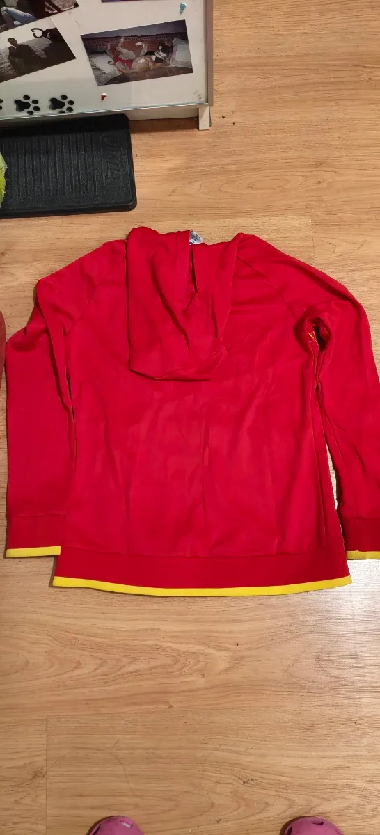 Chaqueta Joma Mujer Talla XS Roja y Amarilla