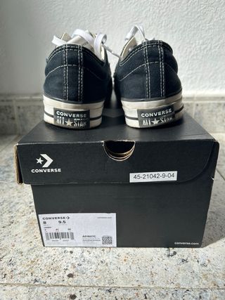 Zapatillas Converse All Star Negras Talla 41