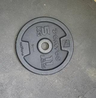 Disco de pesa 5 kg Domyos
2 discos por 20€
