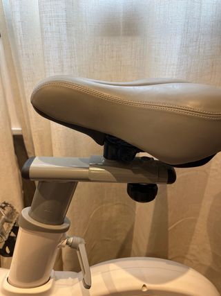 Bicicleta Estática Blanca