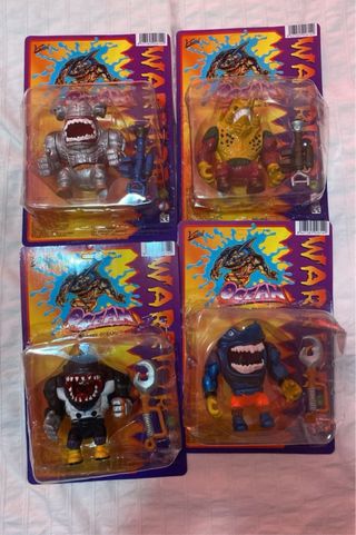 Lote 4 Figuras War of the Ocean