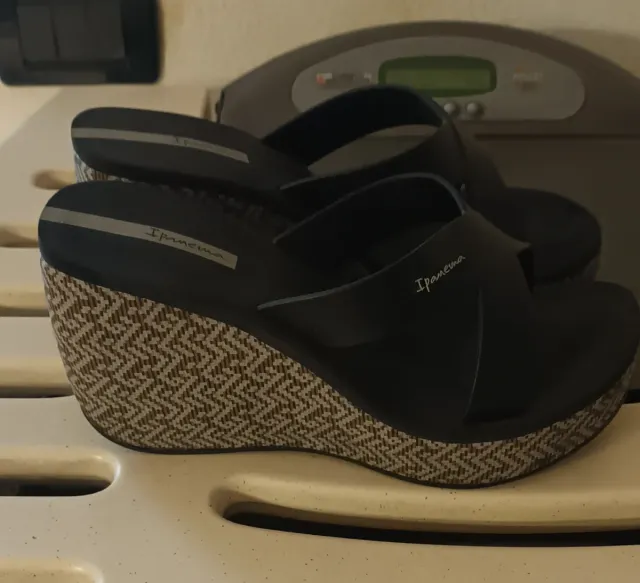 Ipanema Ciabatte Alte Beige/Nero