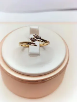 Anillo Oro 18k y Diamantes