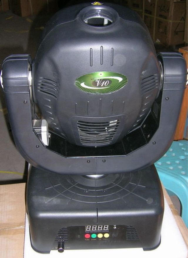 cabeza móvil de iluminación profesional