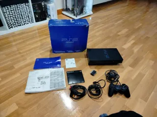 Consola PS2 Fat Completa Sony Negra