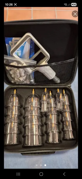 Set de Ventosas para Masaje