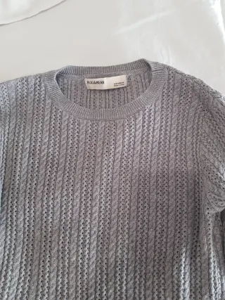 Jersey Pull&Bear gris talla S