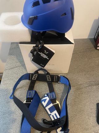 Kit Arrampicata Salewa Casco e Imbrago