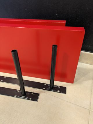 Estante pared LACK Ikea Rojo 110x26 cm 10€ c/u