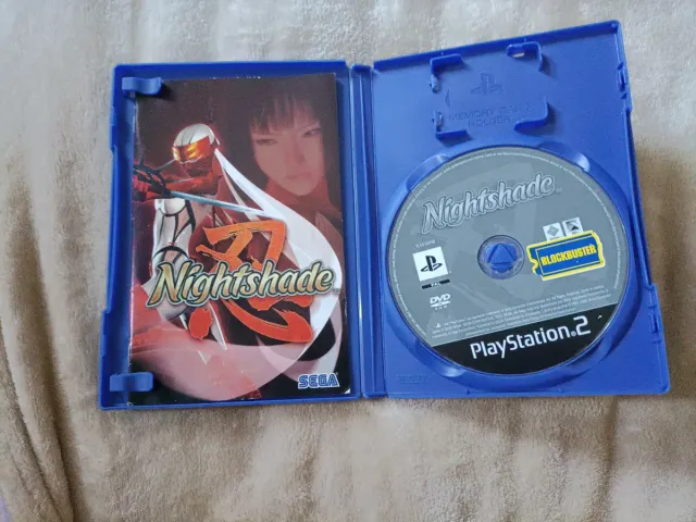 Nightshade PS2 (PlayStation 2) Sega