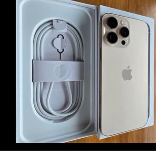 iPhone 16 Pro Max 256GB Dorado. Factura 