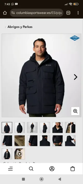 Parka Columbia Landroamer II Talla XXL
