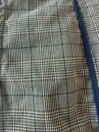 Gabardina impermeable Mango cuadros