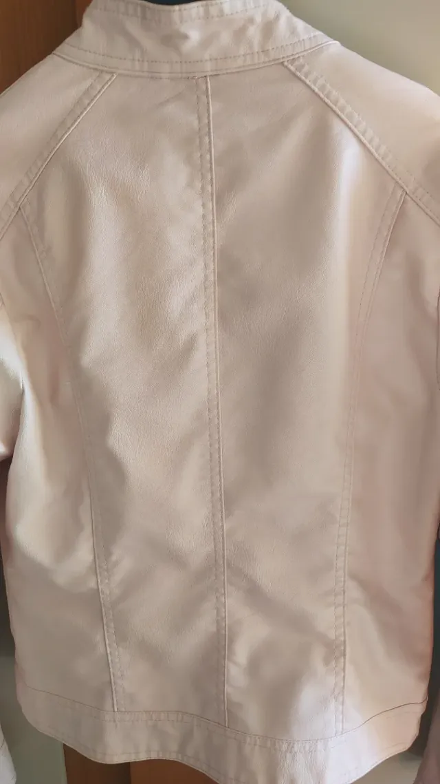 Giacca donna Zuiki ecopelle rosa