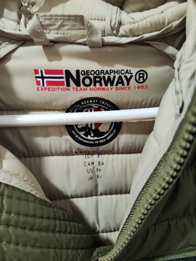 Chaqueta Geographical Norway niño T8