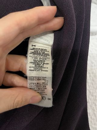 Camiseta sin manga con lazo en el cuello ZaraBasic