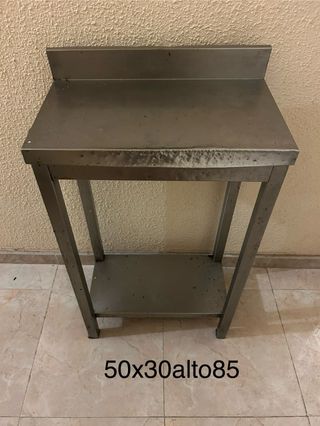 Mesa de acero inoxidable