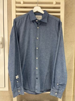 Camisa vaquera Springfield Azul 