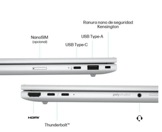 Portátil HP EliteBook 8 G1i Intel Core Ultra 5 225
